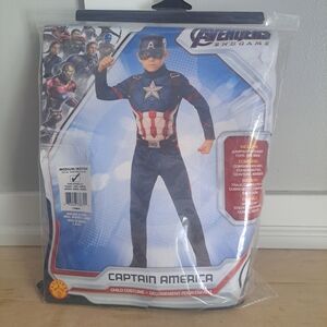 Captain America Avengers Endgame Child Costume – Medium (5–7 Years, Size 8–10)